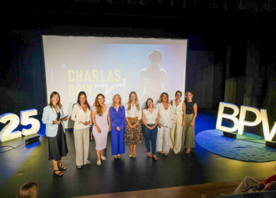 Ponentes y conductora de las I Charlas BPW Canarias en Adeje.