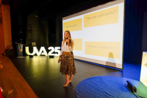 Maciel K. Delgado Linares en las I Charlas BPW Canarias