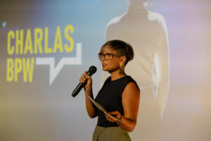 Irene Egea en las I Charlas BPW Canarias