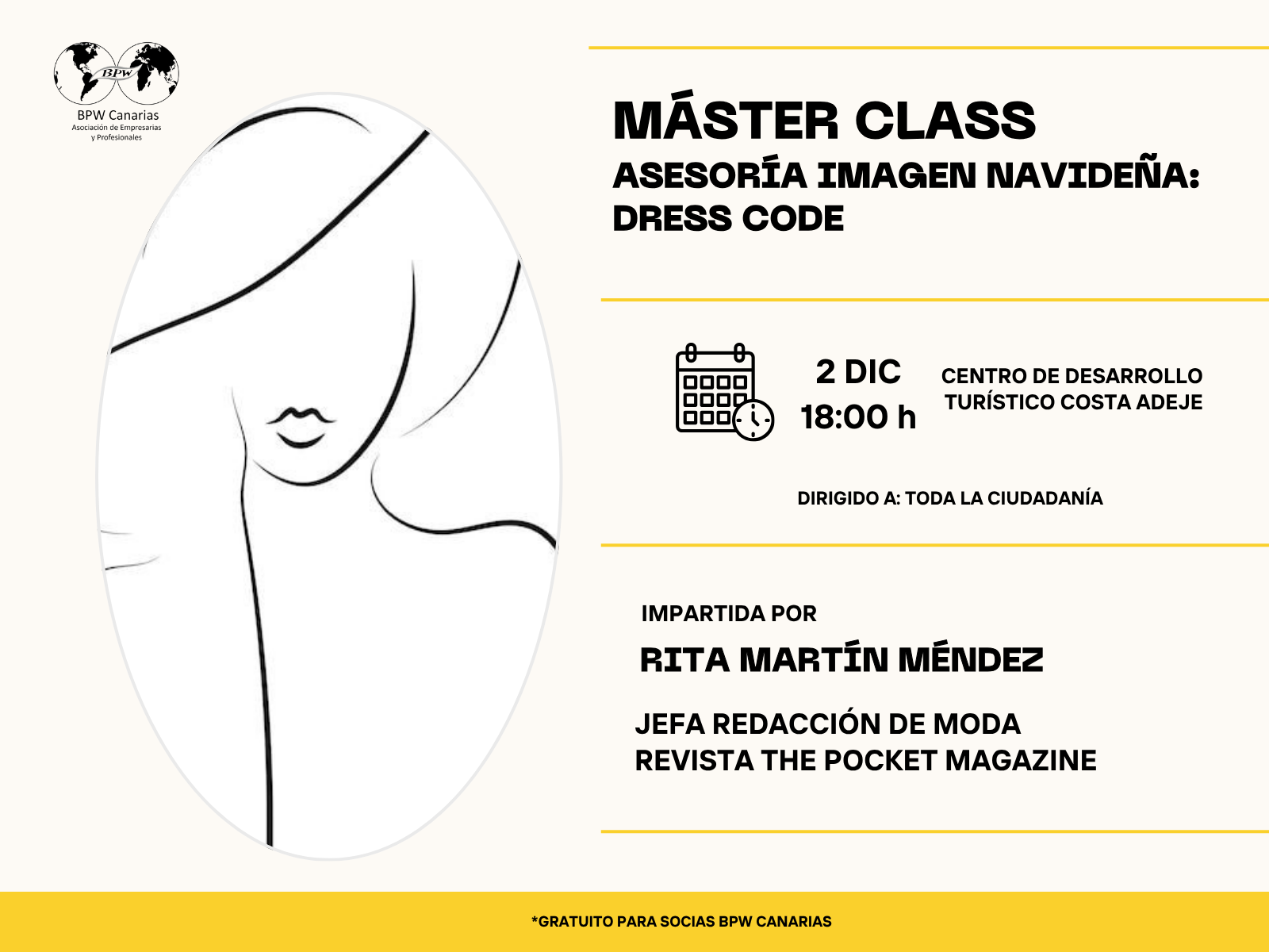 Formación en dress code de BPW Canarias